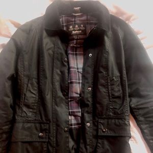 Women’s Barbour waxed cotton jacket